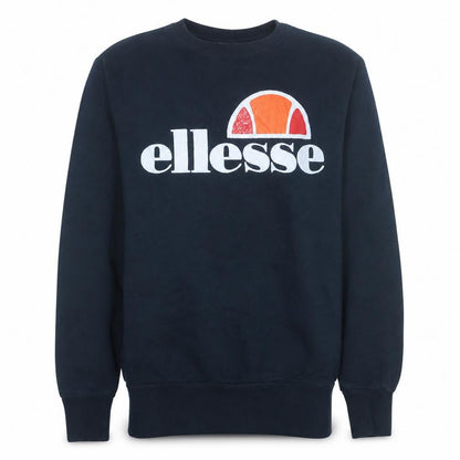 Mens UK Size XS ellesse Blue Pullover Sweatshirt