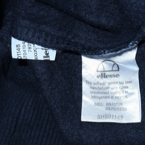 Mens UK Size XS ellesse Blue Pullover Sweatshirt
