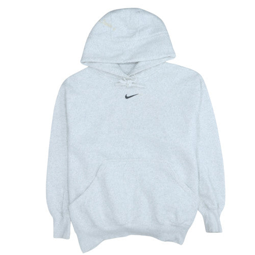 Mens UK Size L Nike Grey Pullover Hoodie