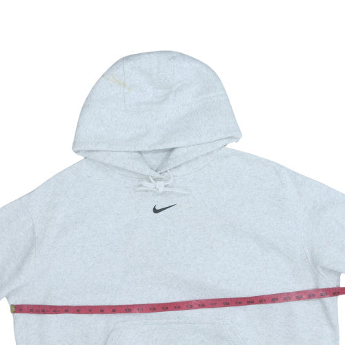 Mens UK Size L Nike Grey Pullover Hoodie