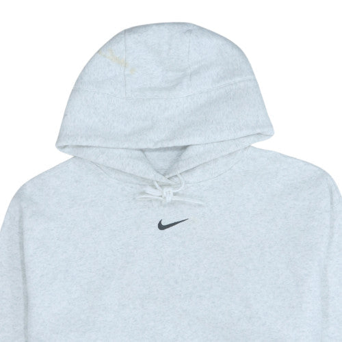 Mens UK Size L Nike Grey Pullover Hoodie