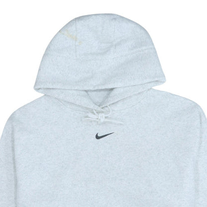 Mens UK Size L Nike Grey Pullover Hoodie