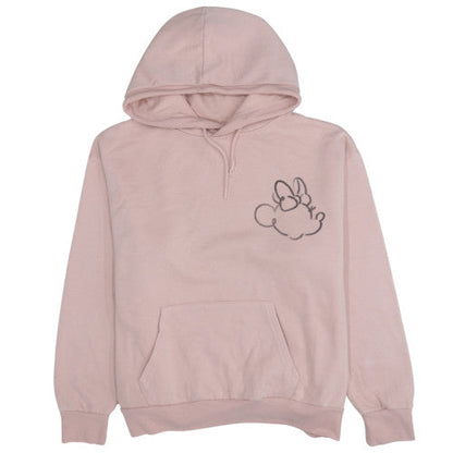 Womens UK Size XL Disney Pink Pullover Hoodie