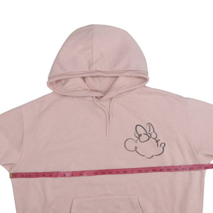 Womens UK Size XL Disney Pink Pullover Hoodie