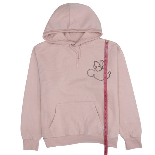 Womens UK Size XL Disney Pink Pullover Hoodie