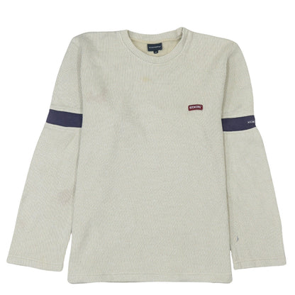 Mens UK Size M Kickers Beige Pullover Sweatshirt