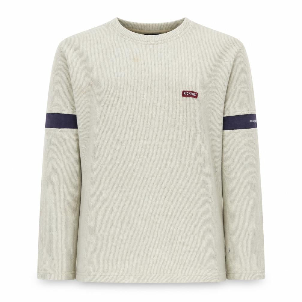 Mens UK Size M Kickers Beige Pullover Sweatshirt
