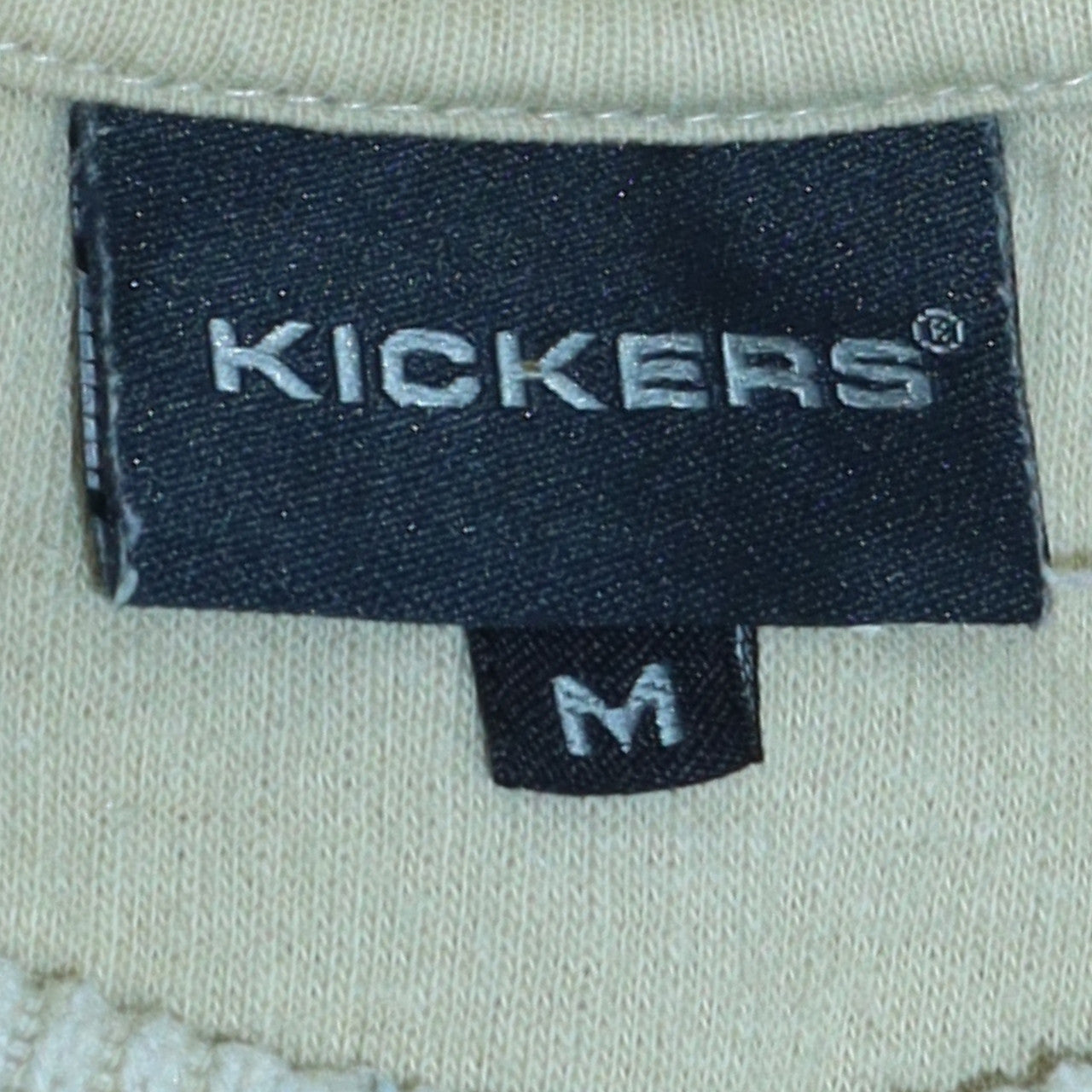 Mens UK Size M Kickers Beige Pullover Sweatshirt