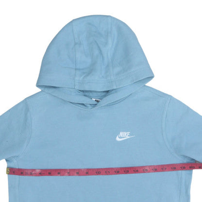 Womens UK Size XL Nike Blue Pullover Hoodie