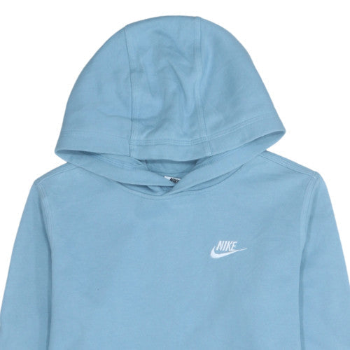 Womens UK Size XL Nike Blue Pullover Hoodie