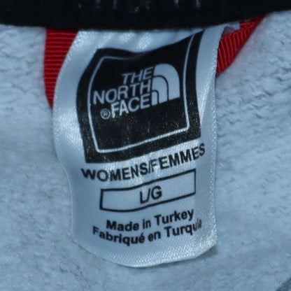 Womens UK Size L The North Face Grey Pullover Hoodie