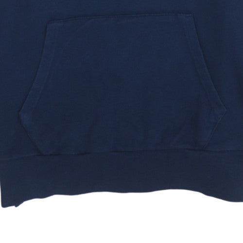 Mens UK Size M Levi's Blue Pullover Hoodie