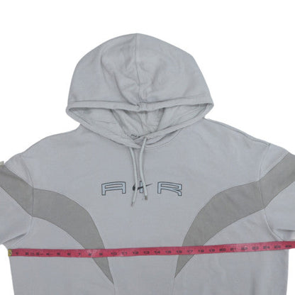 Mens UK Size M Nike Grey Pullover Hoodie