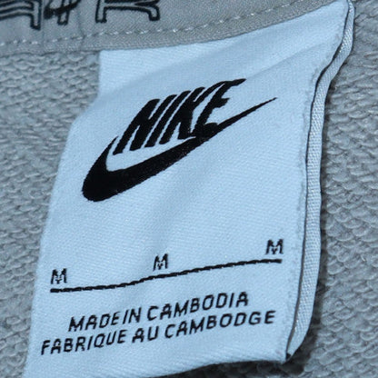 Mens UK Size M Nike Grey Pullover Hoodie