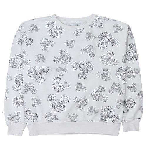 Womens UK Size L Primark Cares White Pullover Sweatshirt