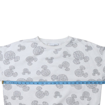 Womens UK Size L Primark Cares White Pullover Sweatshirt