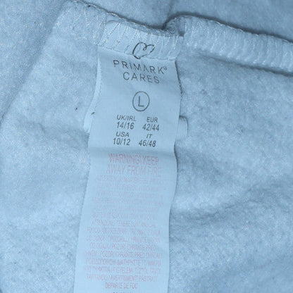 Womens UK Size L Primark Cares White Pullover Sweatshirt