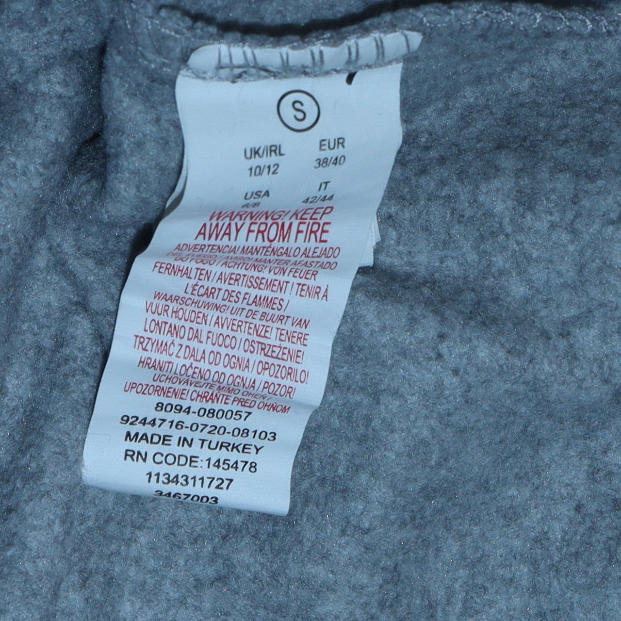 Womens UK Size 10/12 Disney Grey Pullover Sweatshirt