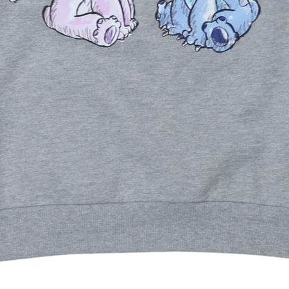 Womens UK Size 10/12 Disney Grey Pullover Sweatshirt