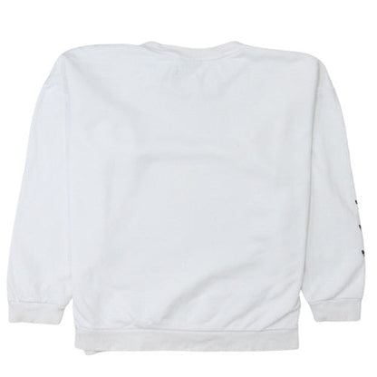 Womens UK Size 12 adidas White Pullover Sweatshirt