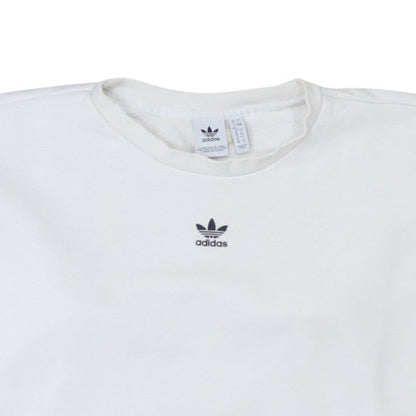 Womens UK Size 12 adidas White Pullover Sweatshirt