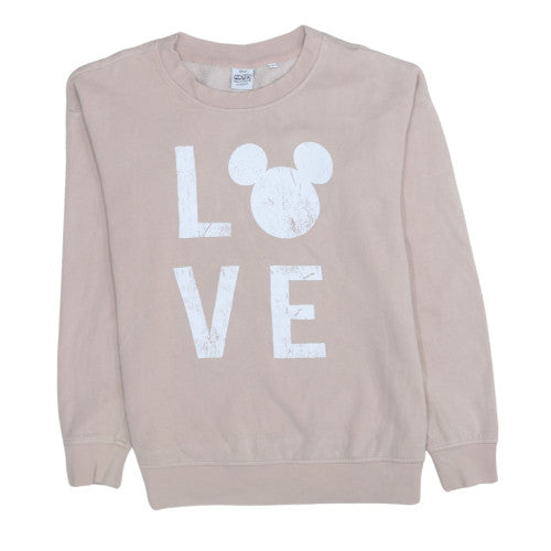 Womens UK Size S NEXT Beige Pullover Sweatshirt