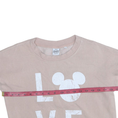 Womens UK Size S NEXT Beige Pullover Sweatshirt