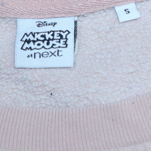 Womens UK Size S NEXT Beige Pullover Sweatshirt