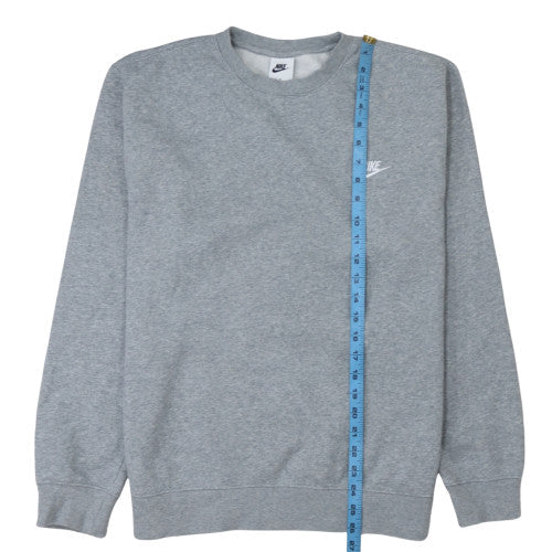 Mens UK Size M Nike Grey Pullover Sweatshirt