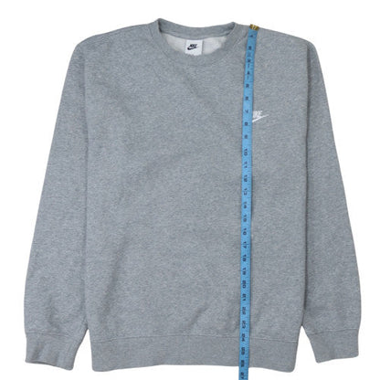 Mens UK Size M Nike Grey Pullover Sweatshirt