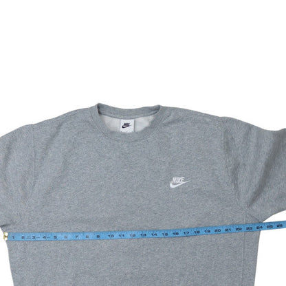 Mens UK Size M Nike Grey Pullover Sweatshirt