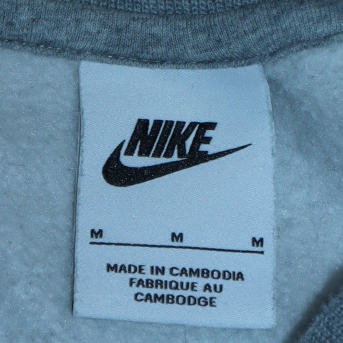 Mens UK Size M Nike Grey Pullover Sweatshirt
