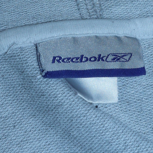 Womens UK Size M Reebok Grey Full Zip Hoodie