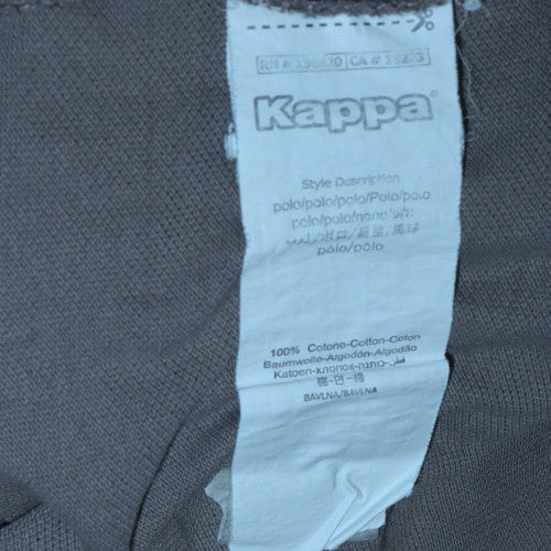 Mens UK Size L Kappa 100% Cotton Polo Shirt