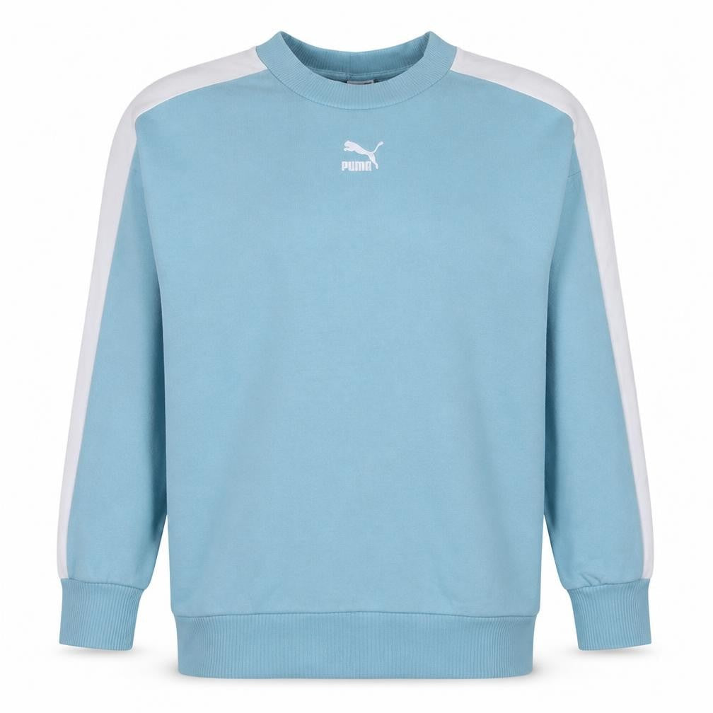 Mens UK Size S PUMA Blue Pullover Sweatshirt