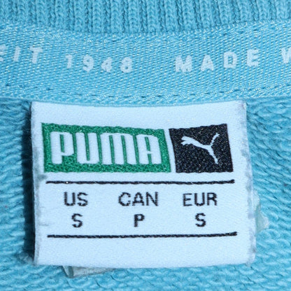 Mens UK Size S PUMA Blue Pullover Sweatshirt