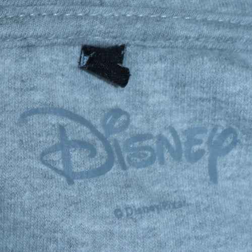 Womens UK Size 2XL Disney Grey Pullover Hoodie