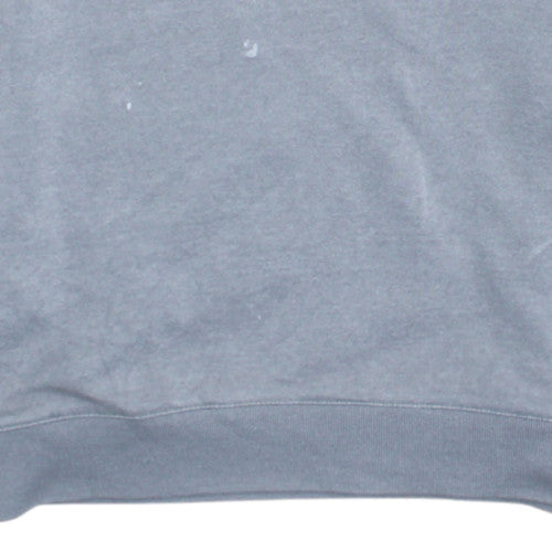 Mens UK Size XL Calvin Klein Grey Henley Sweatshirt