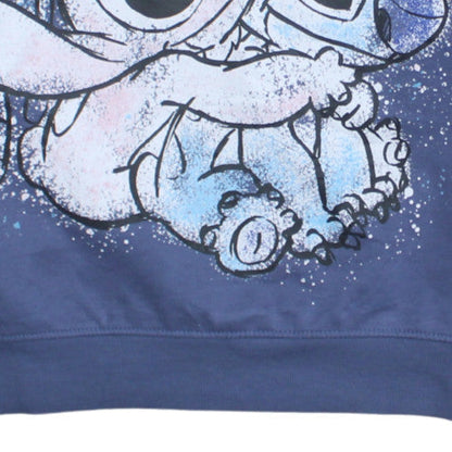Womens UK Size S Primark Blue Pullover Sweatshirt