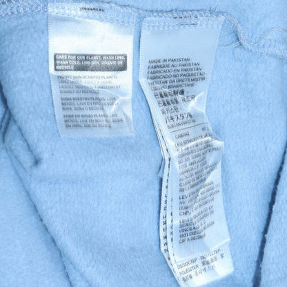 Mens UK Size M Levi's Blue Pullover Hoodie