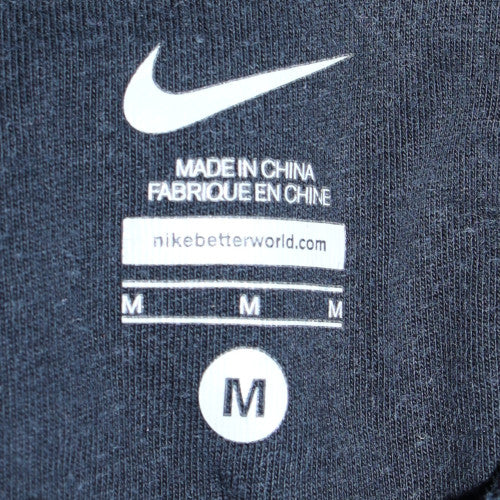 Mens UK Size M Nike Black Pullover Hoodie