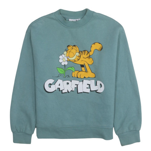 Womens UK Size XS Primark Blue Pullover Sweatshirt