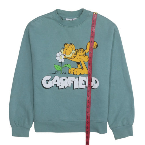 Womens UK Size XS Primark Blue Pullover Sweatshirt
