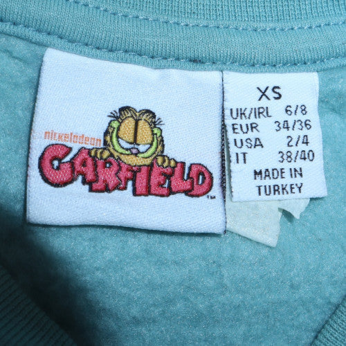 Womens UK Size XS Primark Blue Pullover Sweatshirt