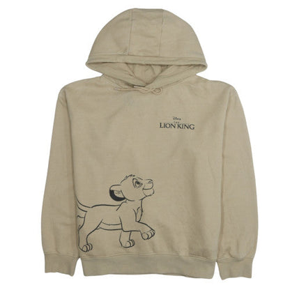 Womens UK Size M Disney Beige Pullover Hoodie