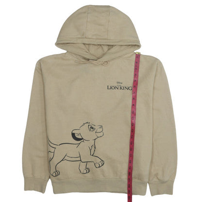 Womens UK Size M Disney Beige Pullover Hoodie