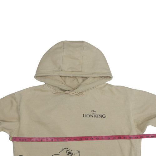 Womens UK Size M Disney Beige Pullover Hoodie