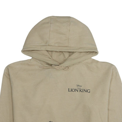 Womens UK Size M Disney Beige Pullover Hoodie