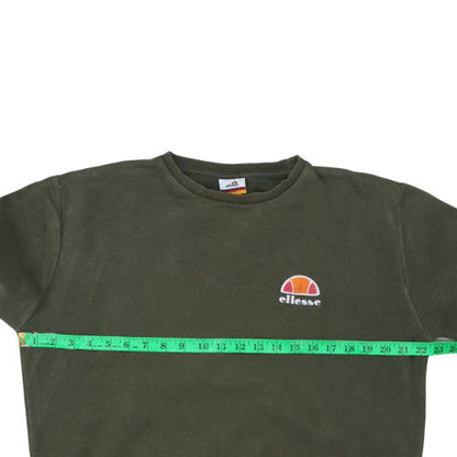 Mens UK Size M ellesse Green Pullover Sweatshirt