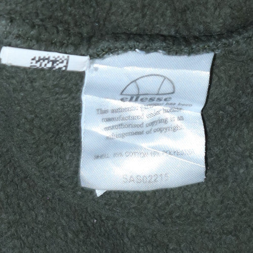 Mens UK Size M ellesse Green Pullover Sweatshirt
